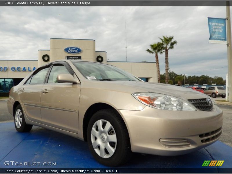 Desert Sand Mica / Taupe 2004 Toyota Camry LE