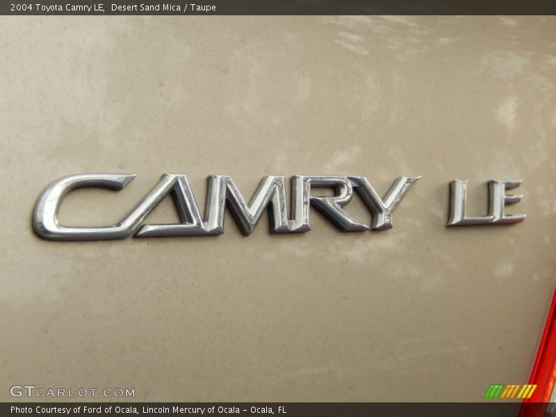 Desert Sand Mica / Taupe 2004 Toyota Camry LE
