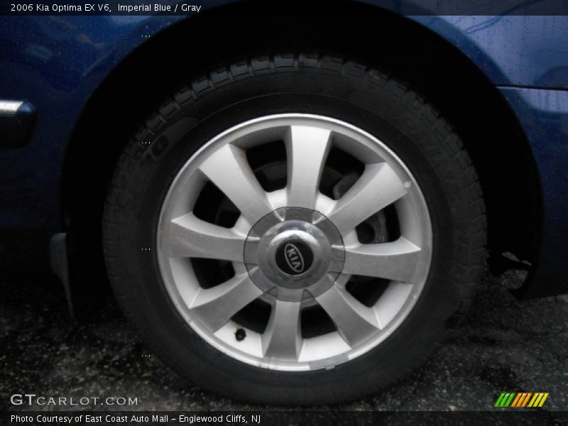 Imperial Blue / Gray 2006 Kia Optima EX V6