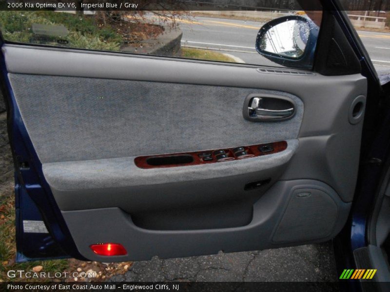 Imperial Blue / Gray 2006 Kia Optima EX V6
