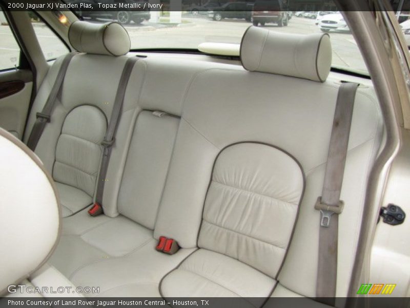 Topaz Metallic / Ivory 2000 Jaguar XJ Vanden Plas