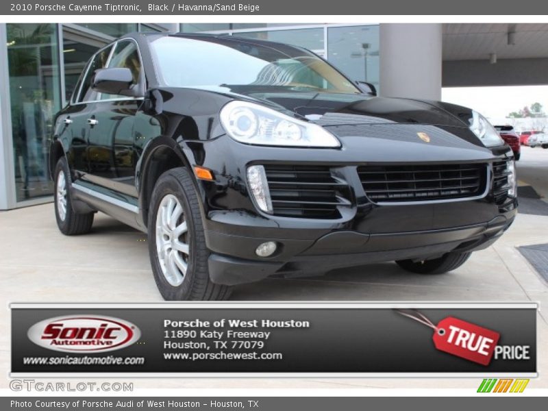 Black / Havanna/Sand Beige 2010 Porsche Cayenne Tiptronic
