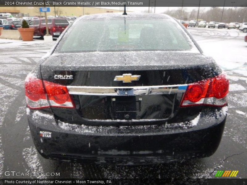 Black Granite Metallic / Jet Black/Medium Titanium 2014 Chevrolet Cruze LS