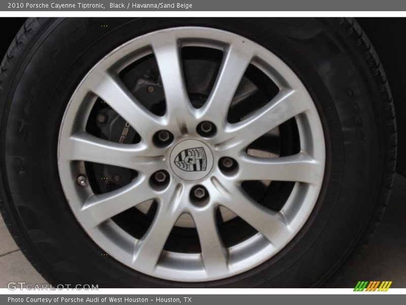 Black / Havanna/Sand Beige 2010 Porsche Cayenne Tiptronic