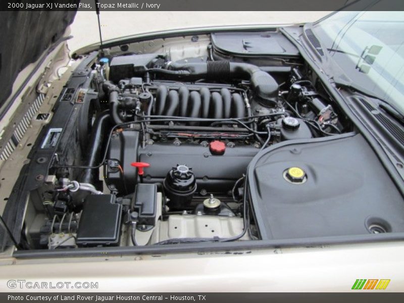 Topaz Metallic / Ivory 2000 Jaguar XJ Vanden Plas