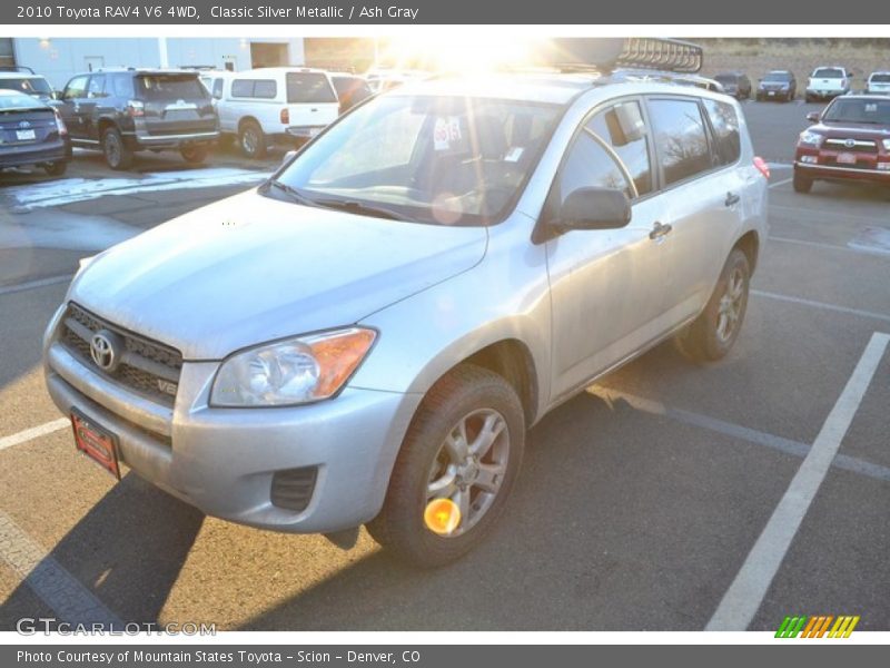 Classic Silver Metallic / Ash Gray 2010 Toyota RAV4 V6 4WD