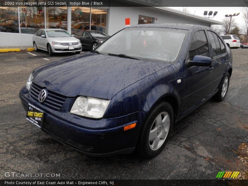 Indigo Blue / Black 2002 Volkswagen Jetta GLS Sedan