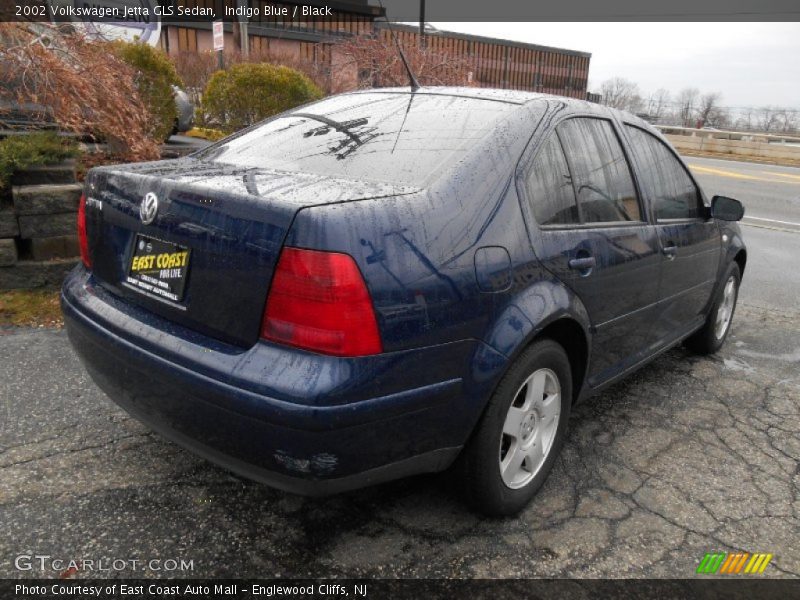 Indigo Blue / Black 2002 Volkswagen Jetta GLS Sedan