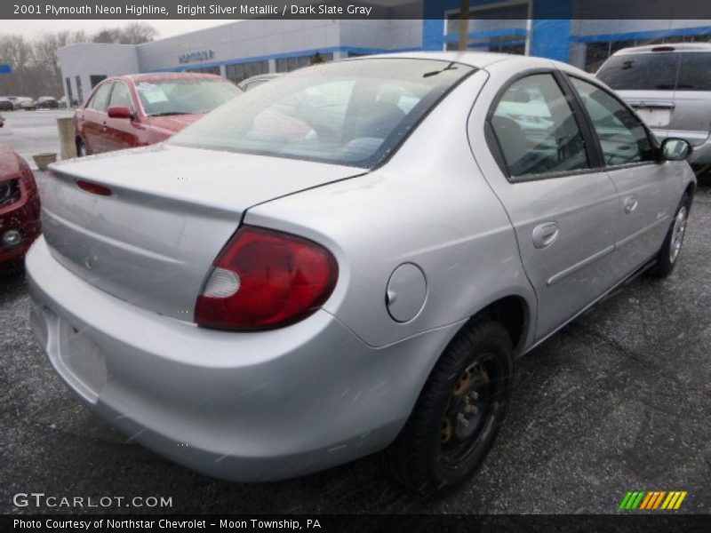 Bright Silver Metallic / Dark Slate Gray 2001 Plymouth Neon Highline