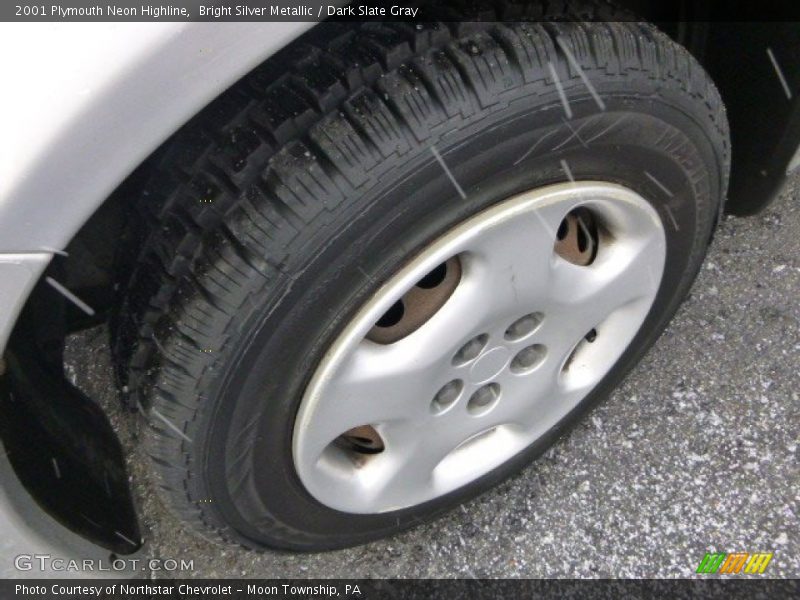 Bright Silver Metallic / Dark Slate Gray 2001 Plymouth Neon Highline