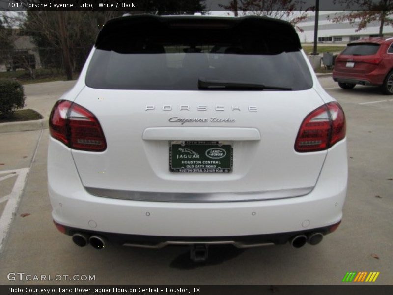 White / Black 2012 Porsche Cayenne Turbo