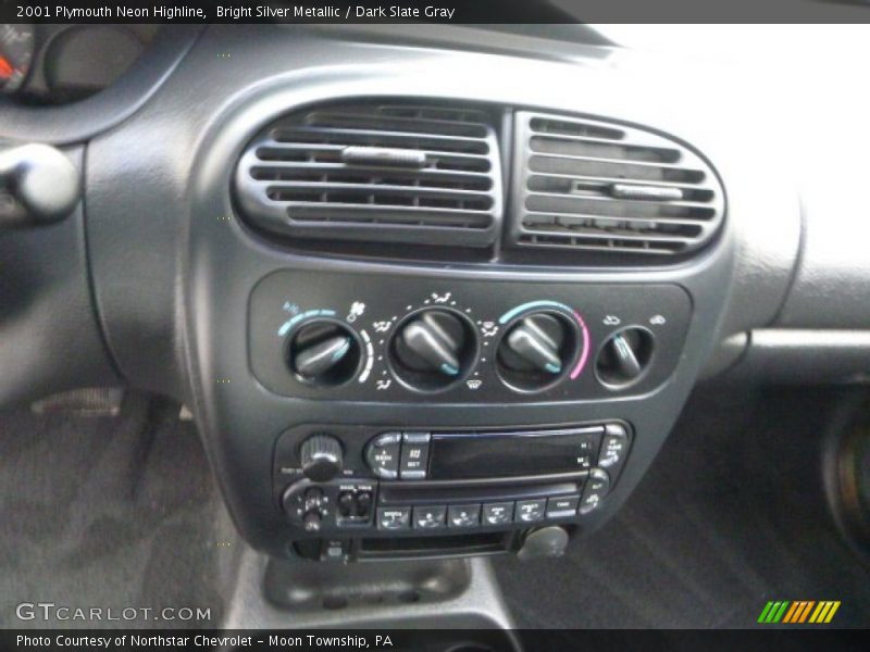 Bright Silver Metallic / Dark Slate Gray 2001 Plymouth Neon Highline