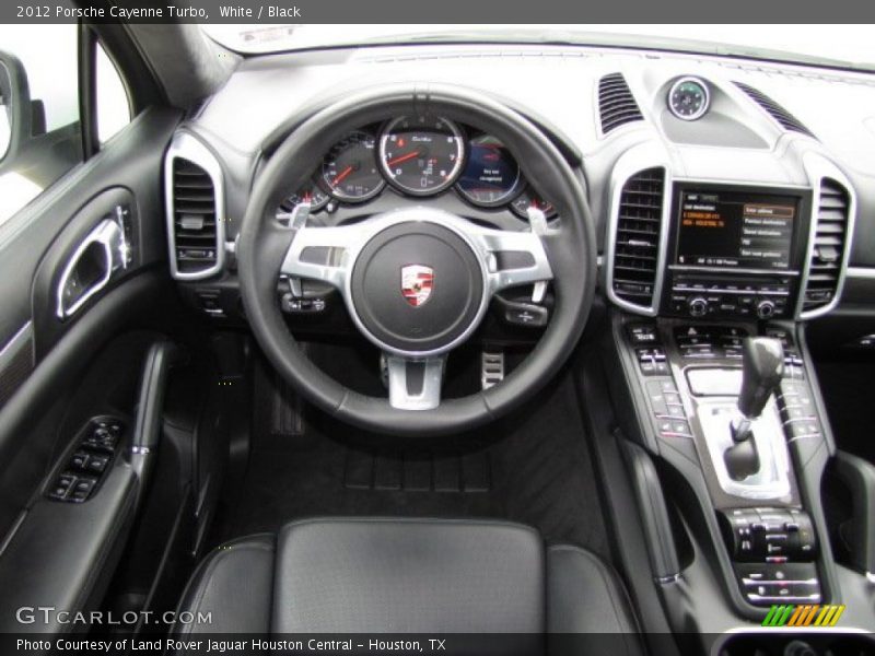 White / Black 2012 Porsche Cayenne Turbo