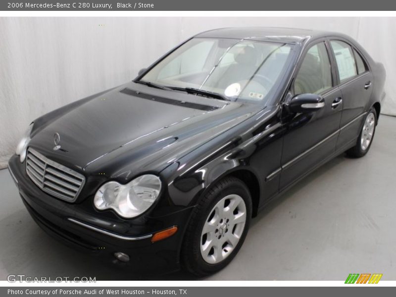 Black / Stone 2006 Mercedes-Benz C 280 Luxury