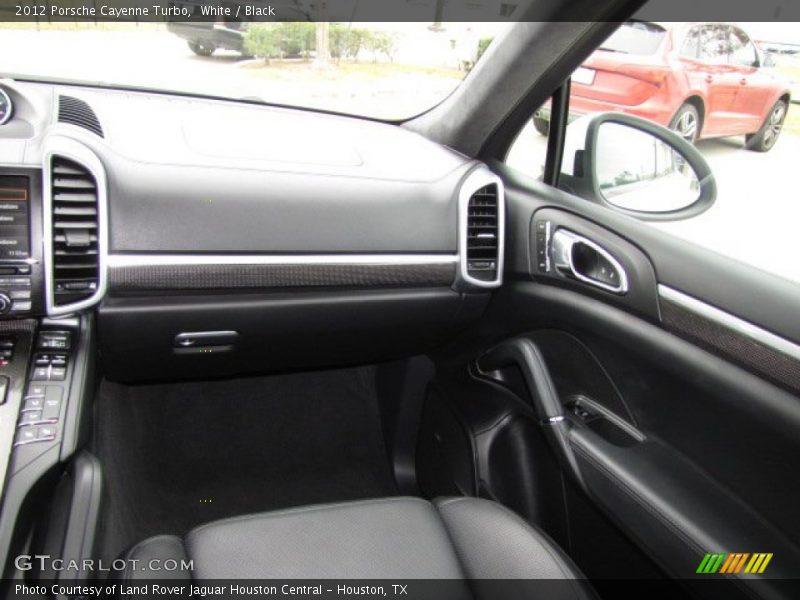 White / Black 2012 Porsche Cayenne Turbo