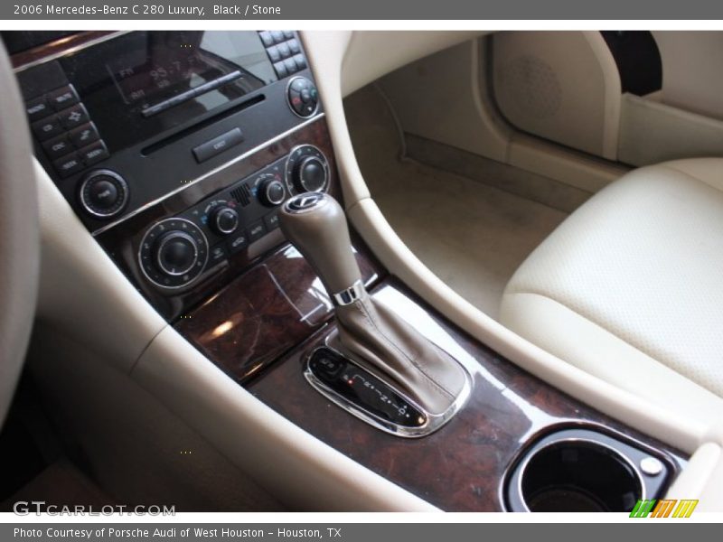 Black / Stone 2006 Mercedes-Benz C 280 Luxury