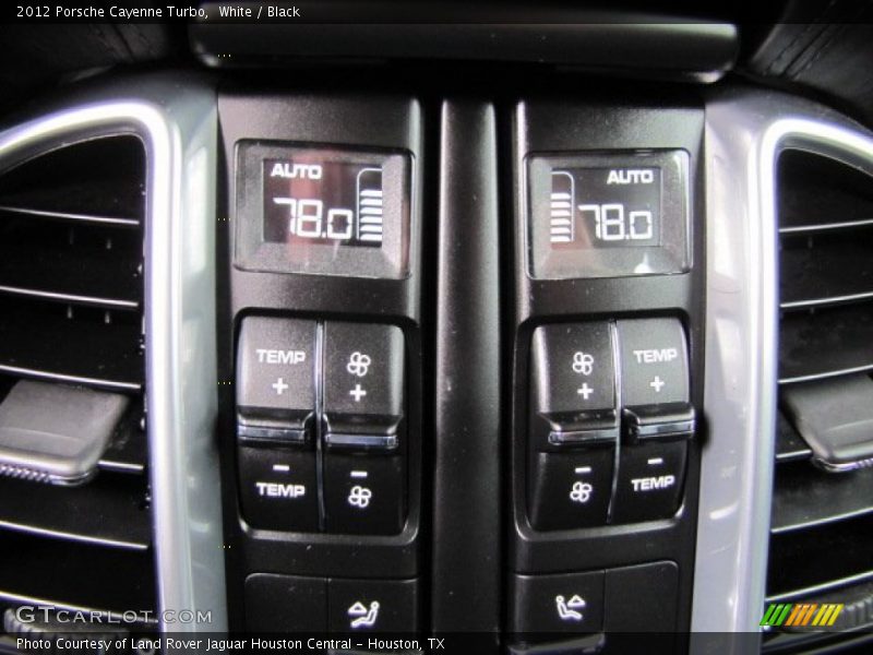 White / Black 2012 Porsche Cayenne Turbo