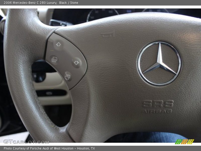 Black / Stone 2006 Mercedes-Benz C 280 Luxury