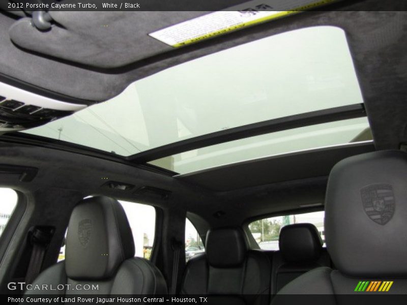 White / Black 2012 Porsche Cayenne Turbo