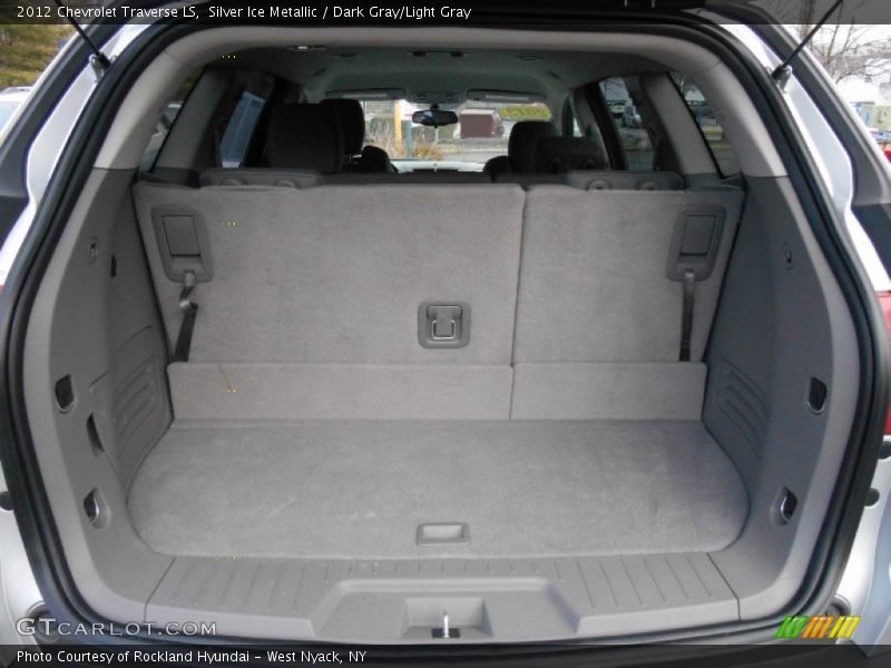 Silver Ice Metallic / Dark Gray/Light Gray 2012 Chevrolet Traverse LS
