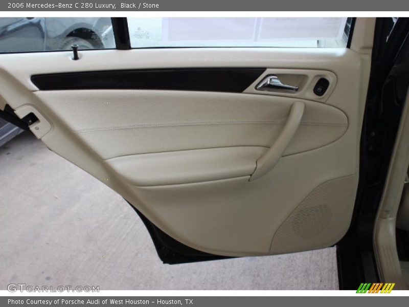 Black / Stone 2006 Mercedes-Benz C 280 Luxury