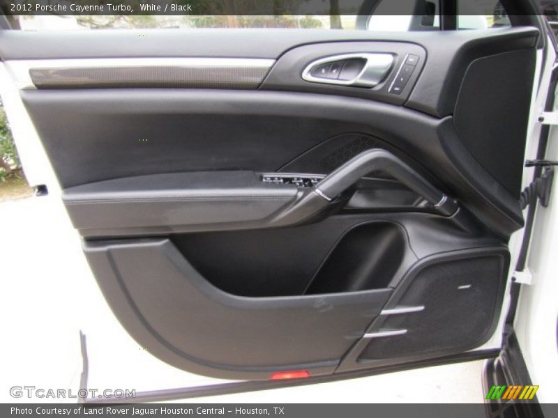White / Black 2012 Porsche Cayenne Turbo