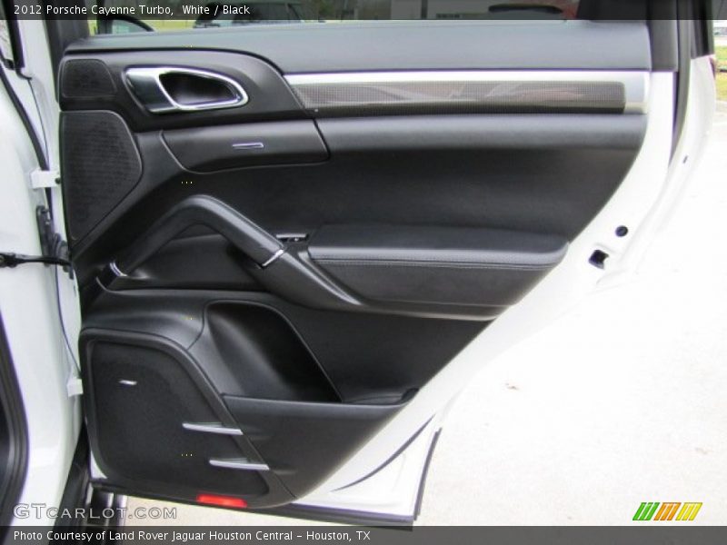 White / Black 2012 Porsche Cayenne Turbo