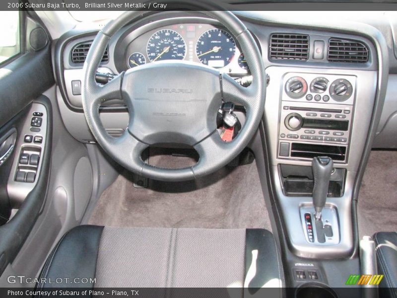 Brilliant Silver Metallic / Gray 2006 Subaru Baja Turbo
