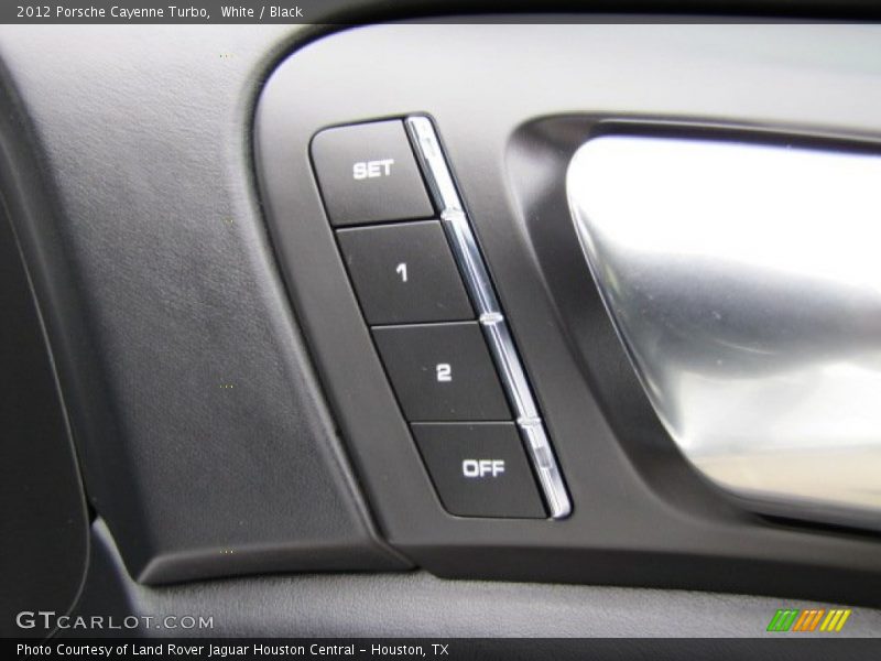 White / Black 2012 Porsche Cayenne Turbo