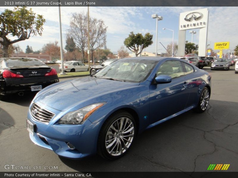 Lapis Blue / Stone 2013 Infiniti G 37 Journey Coupe