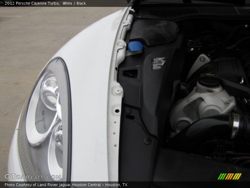 White / Black 2012 Porsche Cayenne Turbo