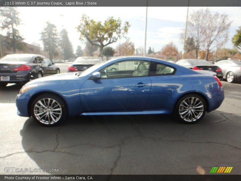 Lapis Blue / Stone 2013 Infiniti G 37 Journey Coupe