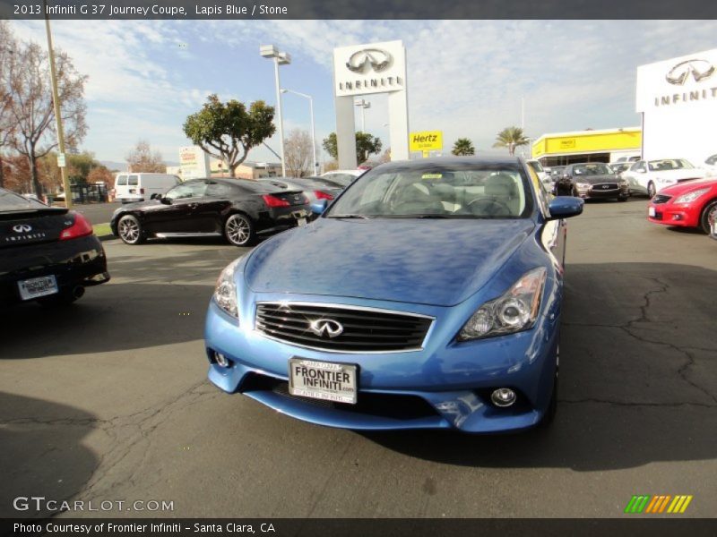 Lapis Blue / Stone 2013 Infiniti G 37 Journey Coupe