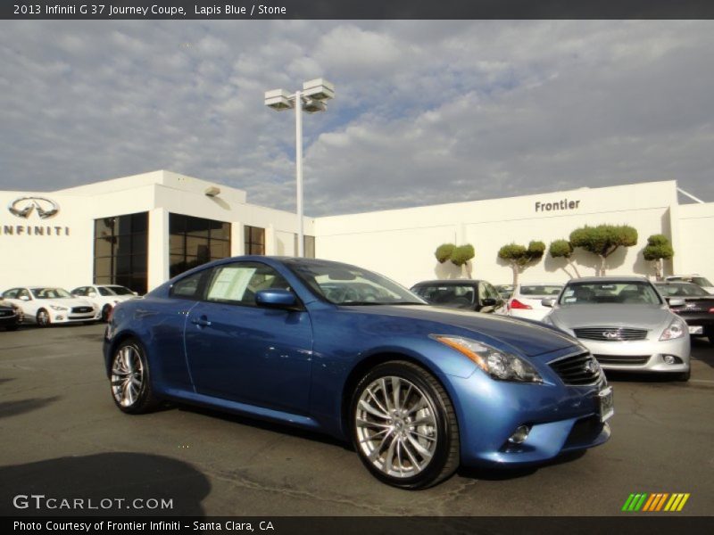Lapis Blue / Stone 2013 Infiniti G 37 Journey Coupe