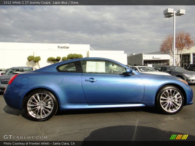 Lapis Blue / Stone 2013 Infiniti G 37 Journey Coupe