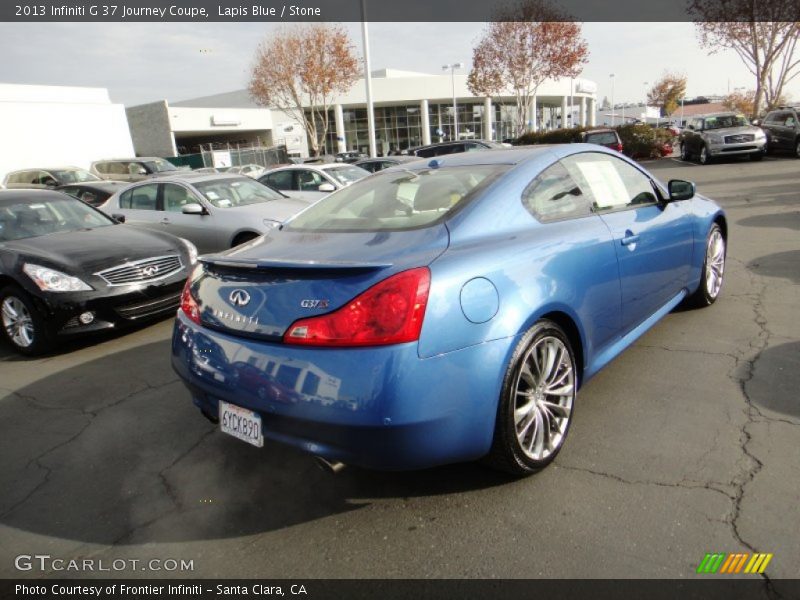 Lapis Blue / Stone 2013 Infiniti G 37 Journey Coupe