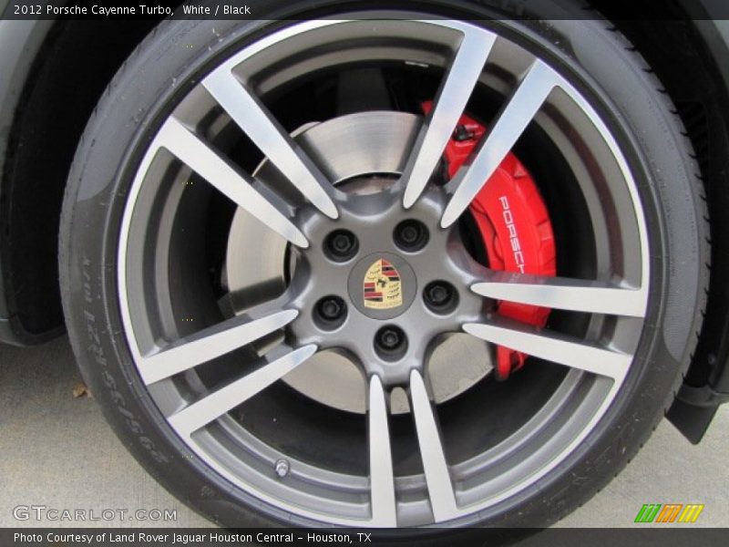 White / Black 2012 Porsche Cayenne Turbo