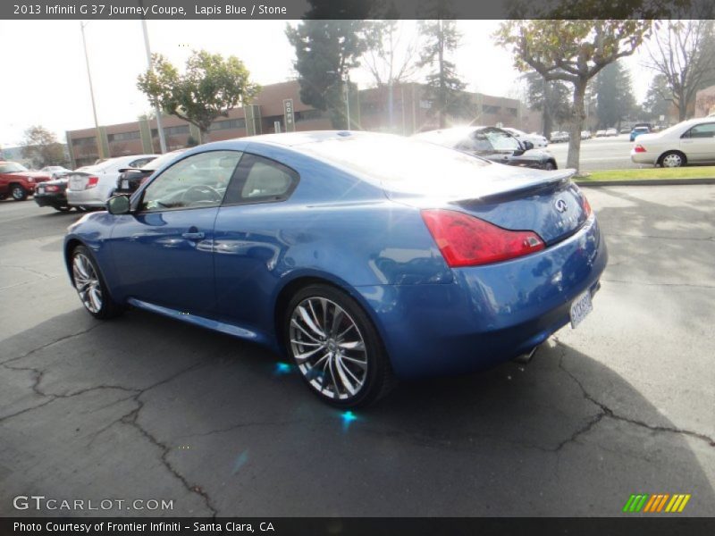 Lapis Blue / Stone 2013 Infiniti G 37 Journey Coupe