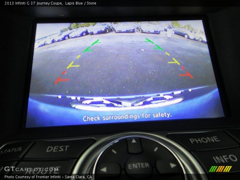 Lapis Blue / Stone 2013 Infiniti G 37 Journey Coupe