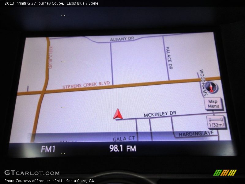 Lapis Blue / Stone 2013 Infiniti G 37 Journey Coupe