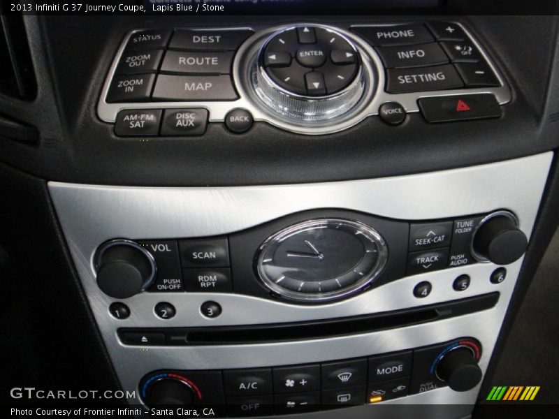 Lapis Blue / Stone 2013 Infiniti G 37 Journey Coupe