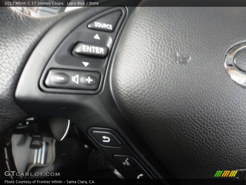 Lapis Blue / Stone 2013 Infiniti G 37 Journey Coupe