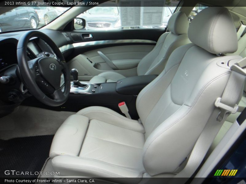 Front Seat of 2013 G 37 Journey Coupe