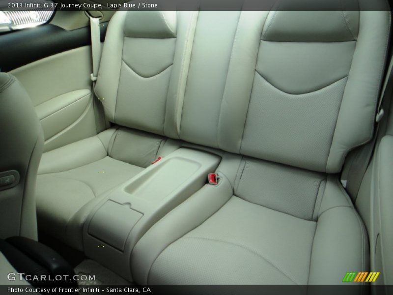 Rear Seat of 2013 G 37 Journey Coupe