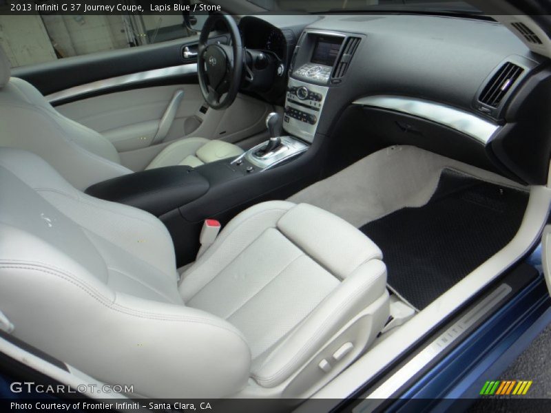  2013 G 37 Journey Coupe Stone Interior