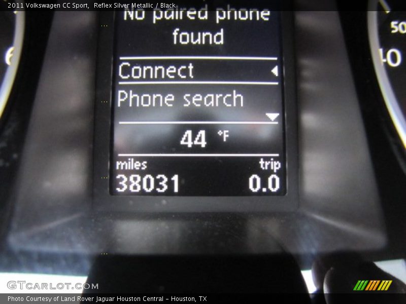 Reflex Silver Metallic / Black 2011 Volkswagen CC Sport