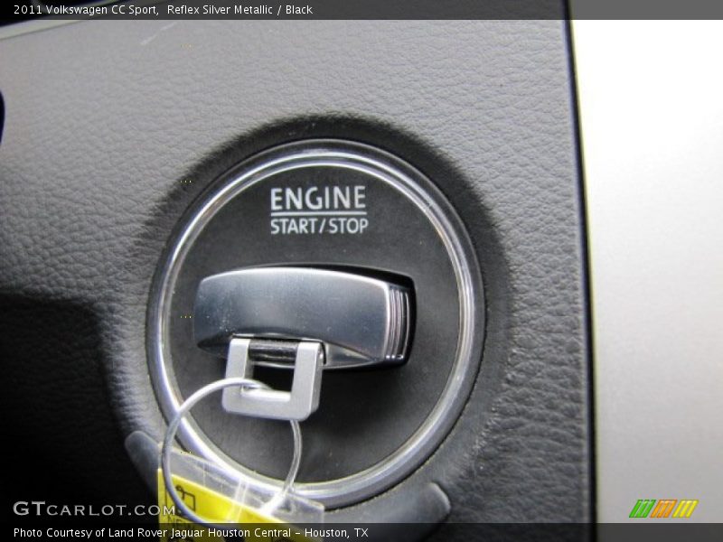 Reflex Silver Metallic / Black 2011 Volkswagen CC Sport