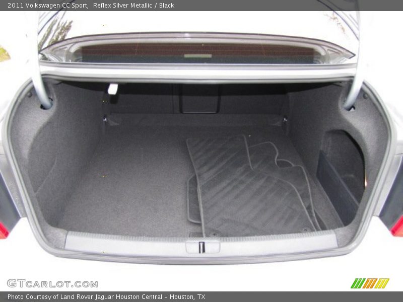 Reflex Silver Metallic / Black 2011 Volkswagen CC Sport