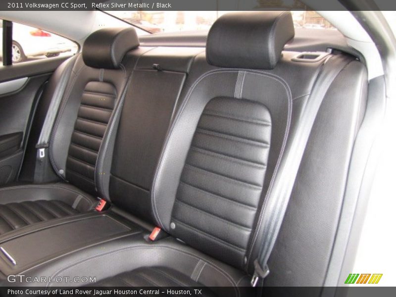 Reflex Silver Metallic / Black 2011 Volkswagen CC Sport