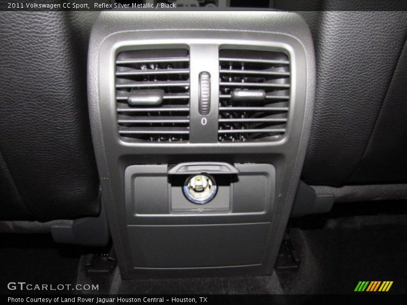 Reflex Silver Metallic / Black 2011 Volkswagen CC Sport
